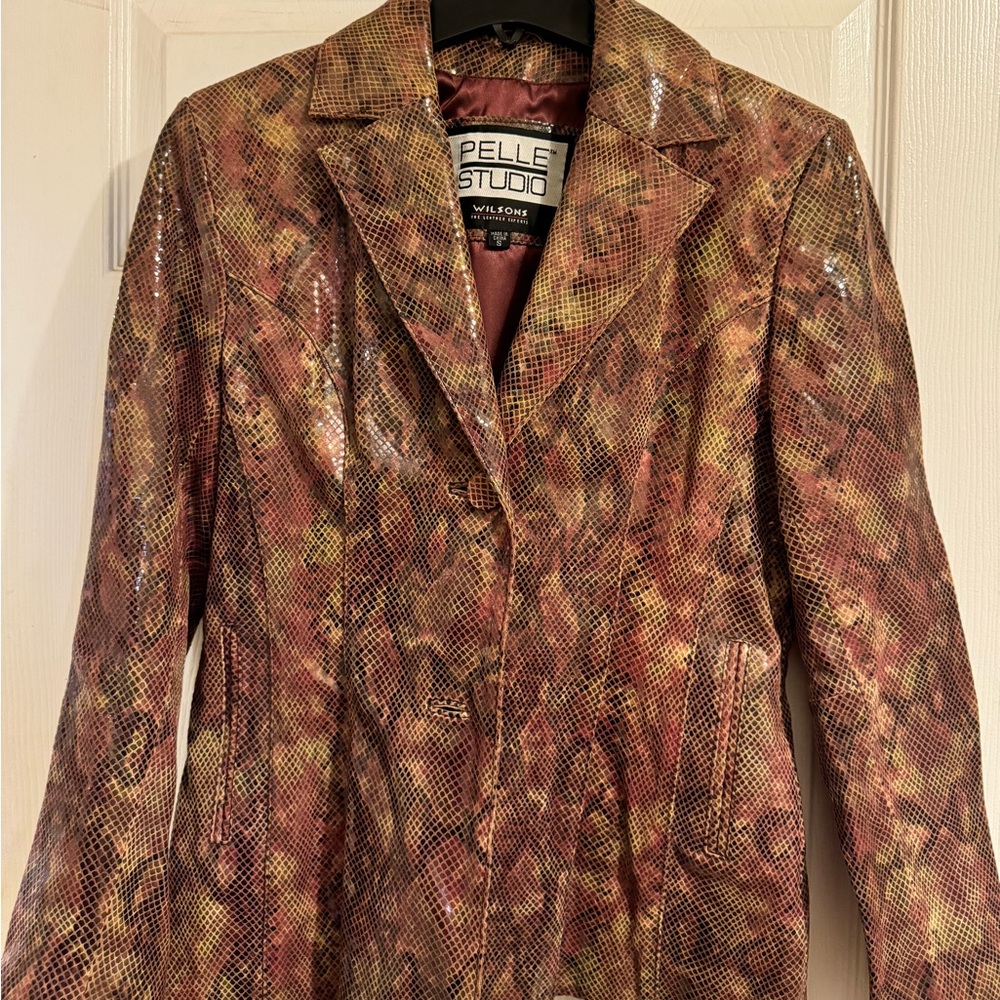 Leather Coat